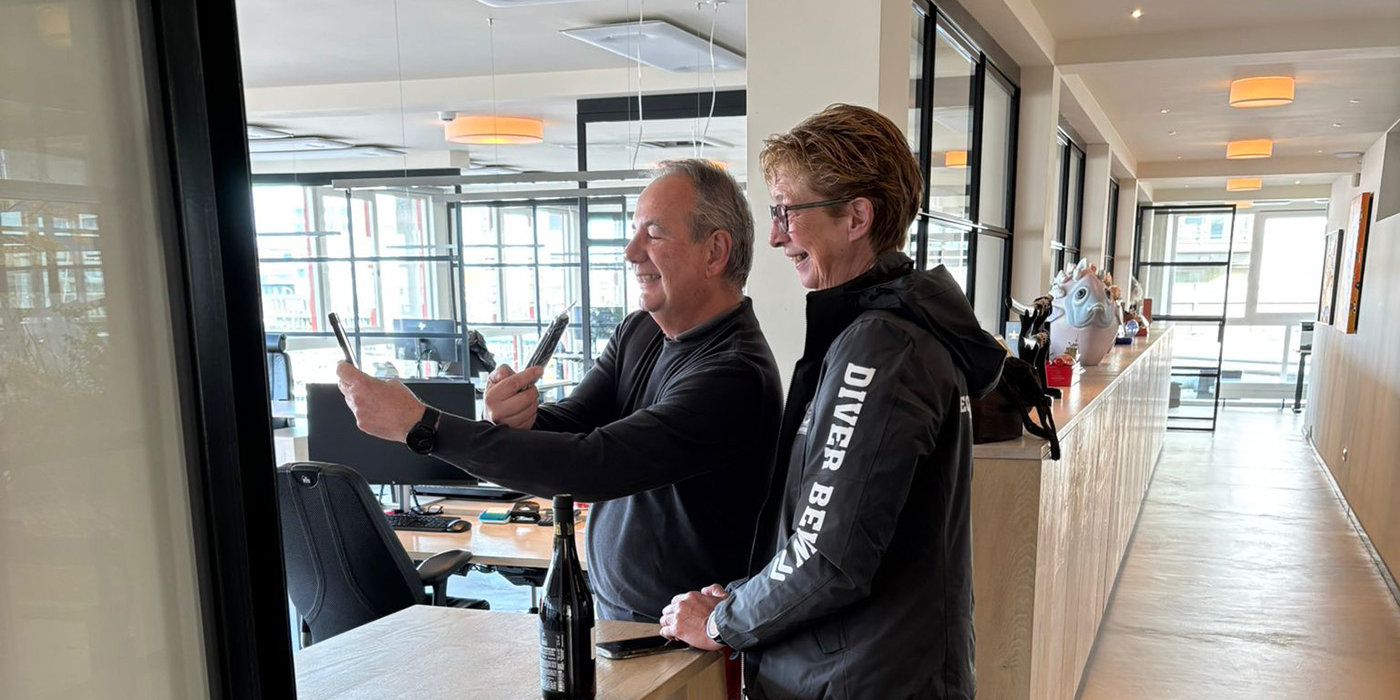 Van onder water naar Noorwegen