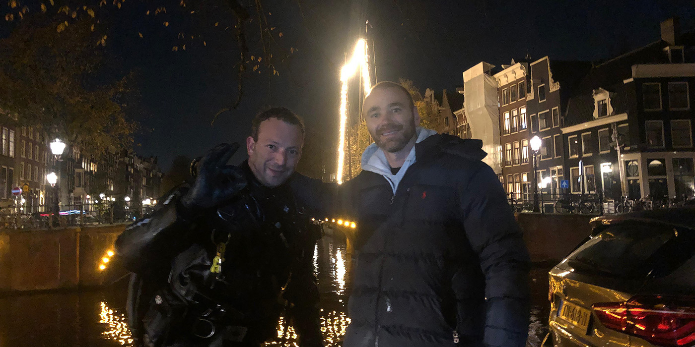 Telefoon terug uit de Brouwersgracht