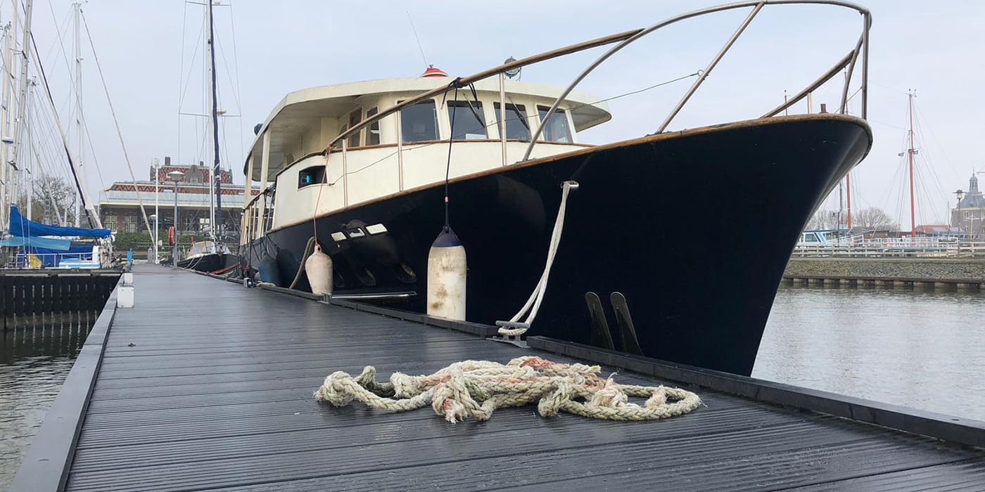 Nieuwe boot, oud probleem: touw om de schroef