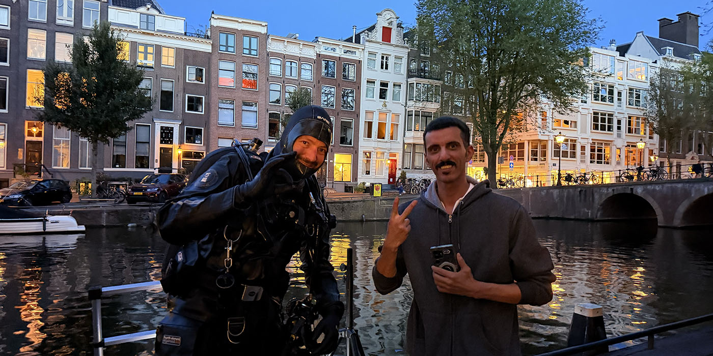 Telefoon in Keizersgracht? Wij duiken hem op!