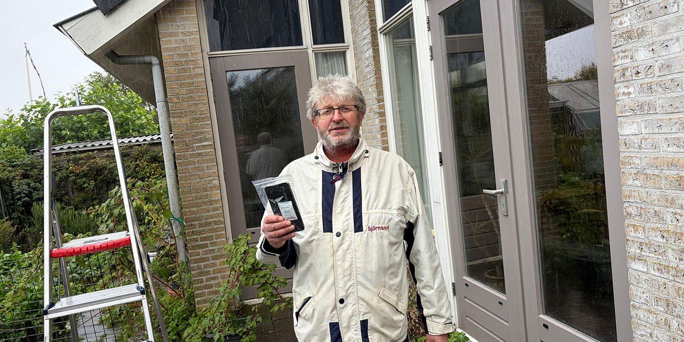 Kip gered, telefoon kwijt in Goutum